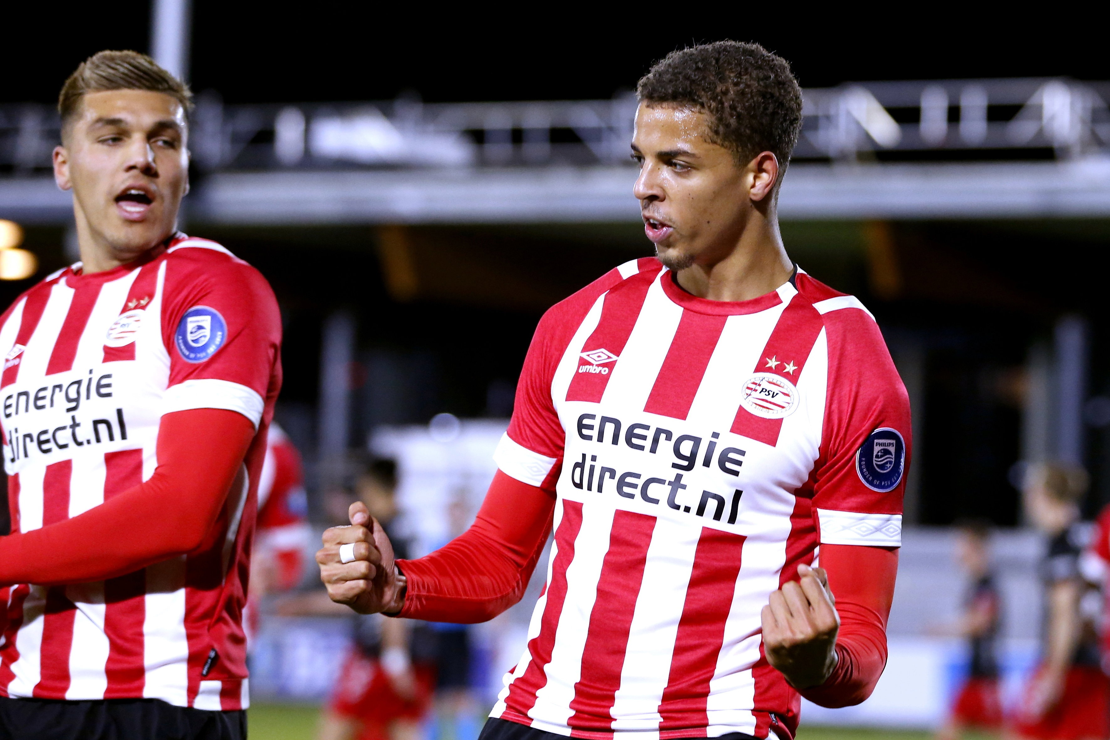 Justin Lonwijk bij Jong PSV