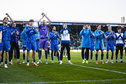 FC Twente-spelers vieren feest met het uitvak