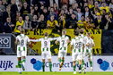 Kevin van Veen na zijn doelpunt tegen NAC