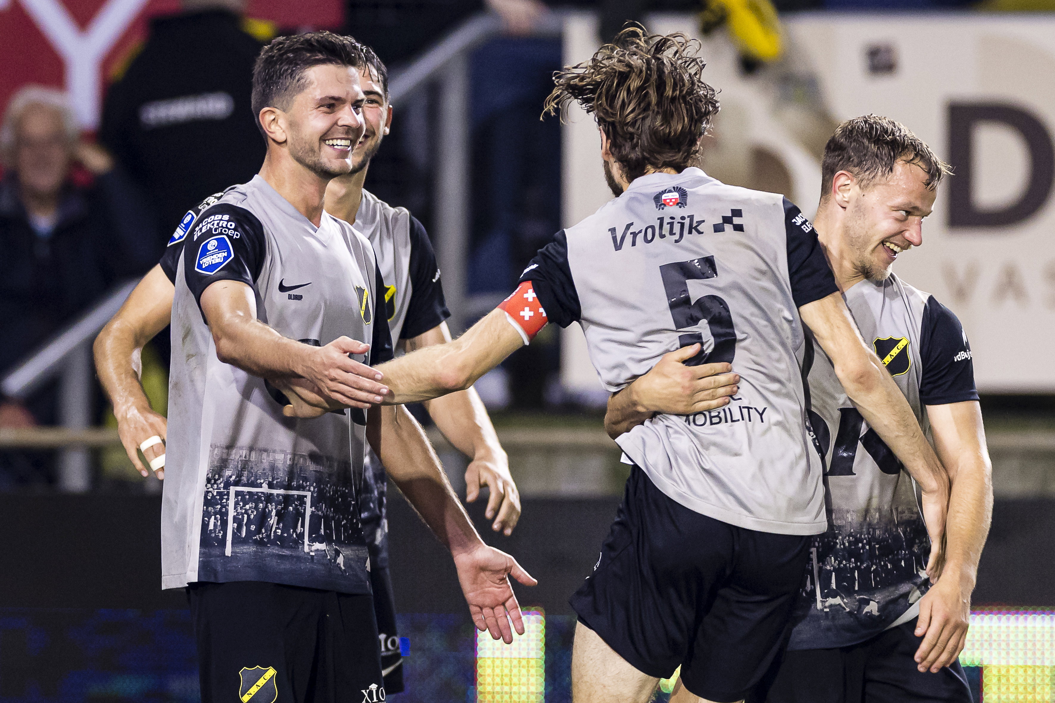 Leo Greiml viert zijn goal