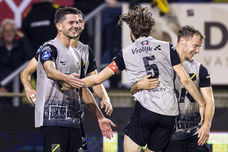 Leo Greiml viert zijn goal