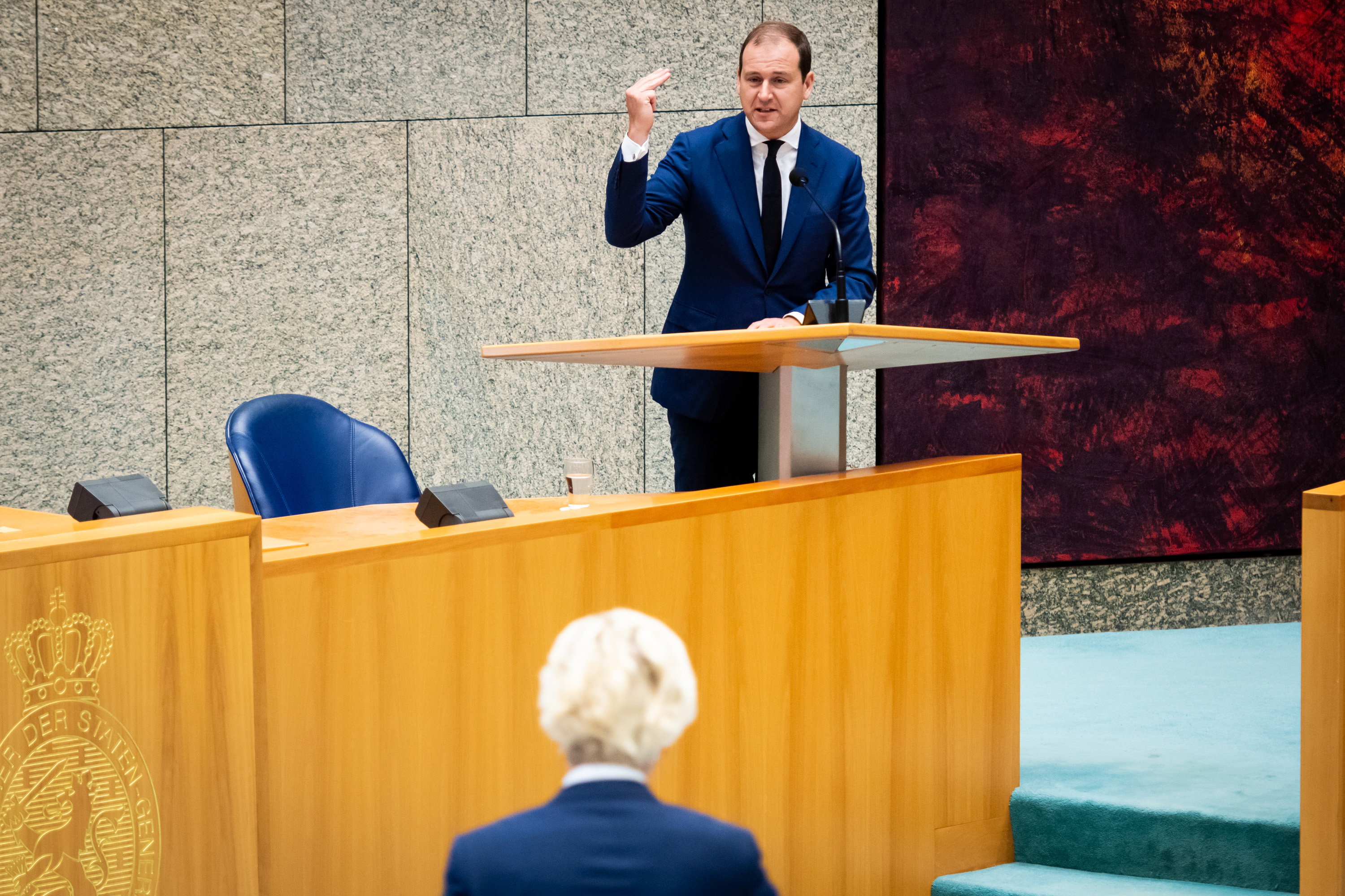 Lodewijk Asscher in de tweede kamer