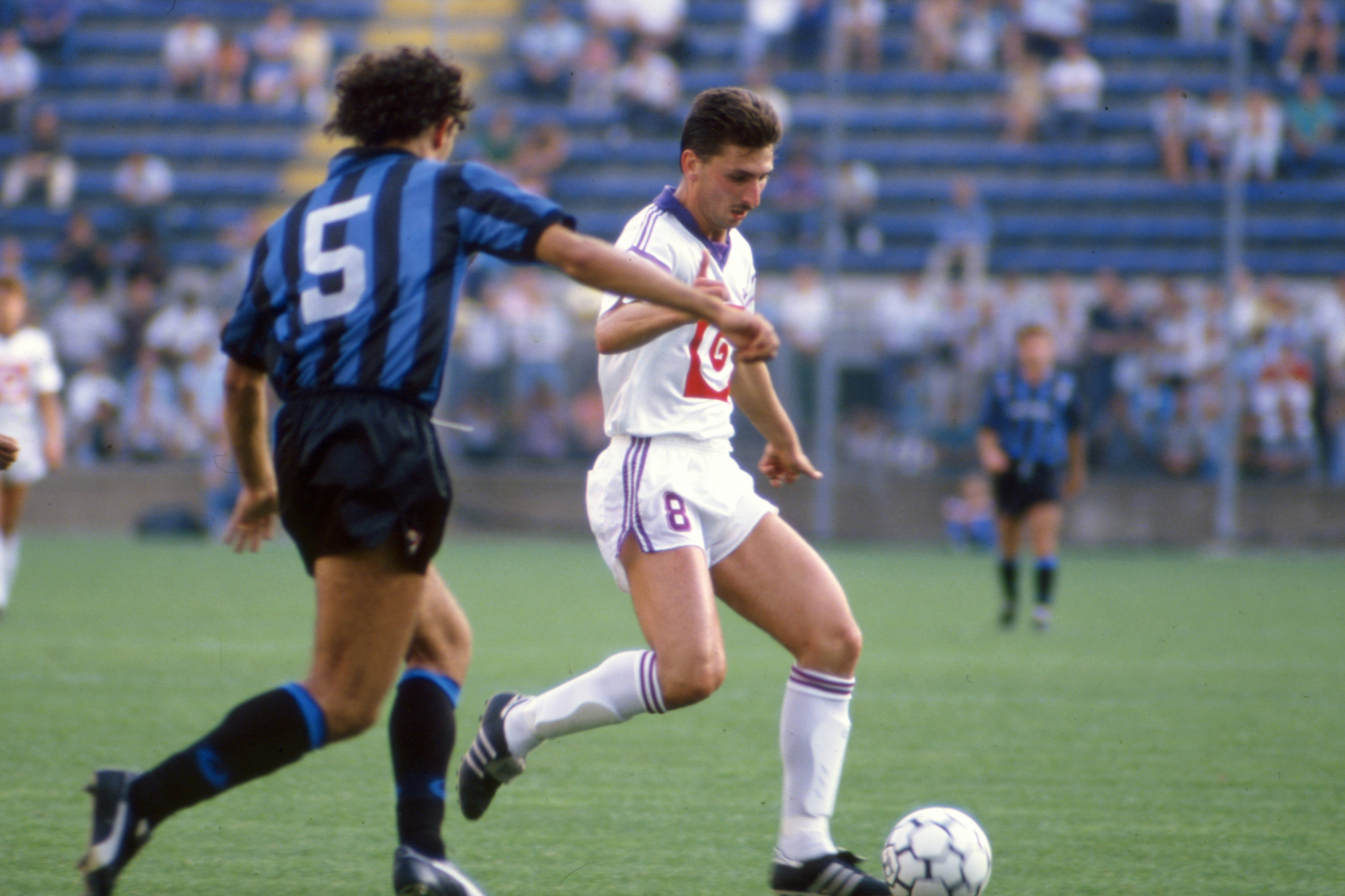 Luc Nilis namens RSC Anderlecht in 1988