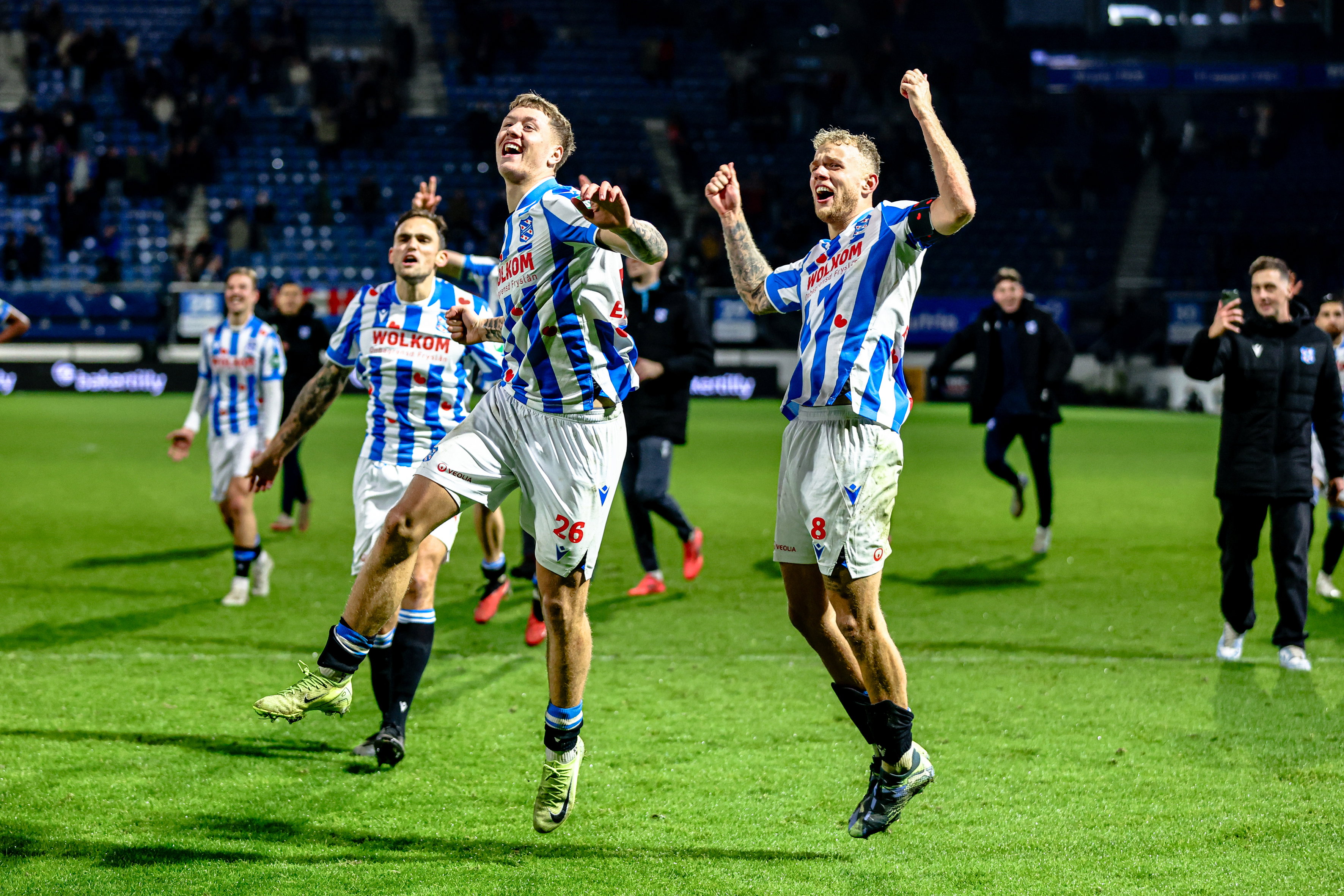 Luuk Brouwers viert feest