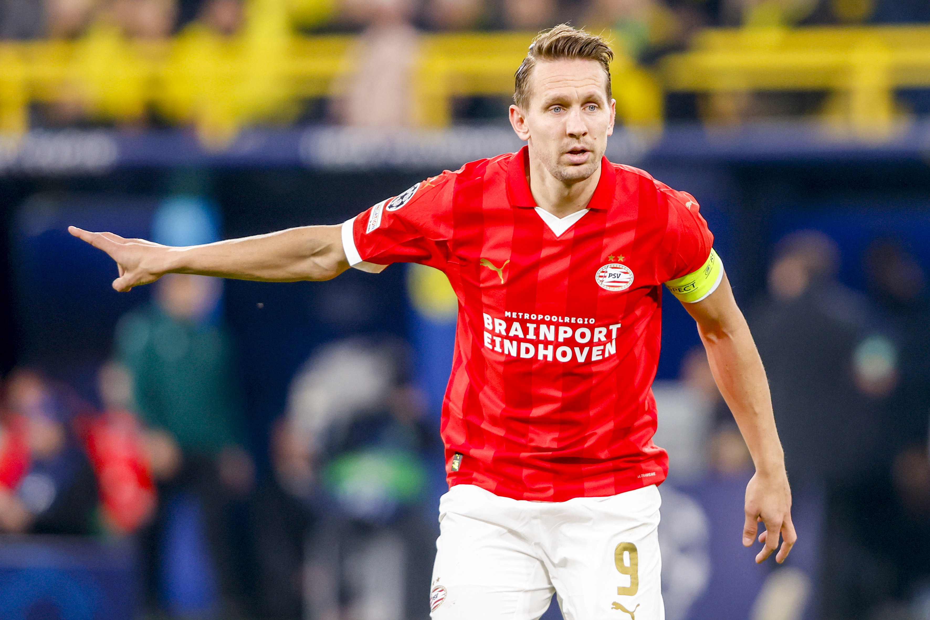 Luuk de Jong in het Signal Iduna Park