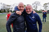 Erik ten Hag en Leon ten Voorde