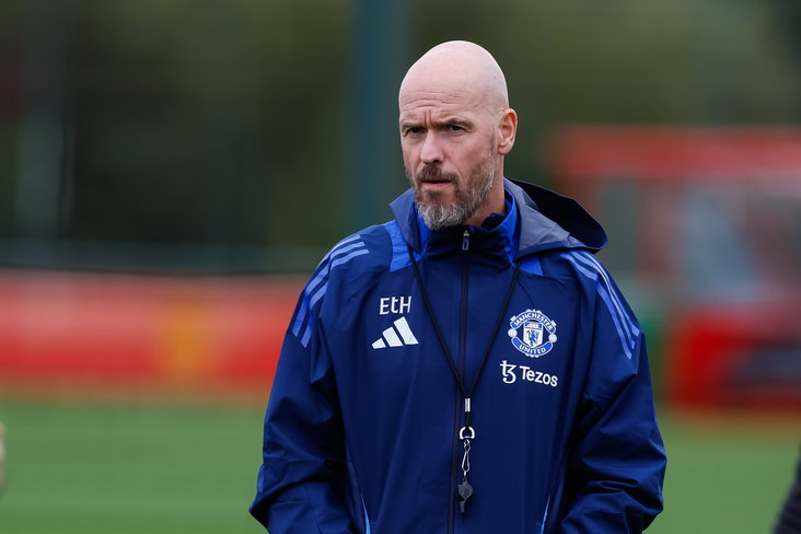 Erik ten Hag als manager van Manchester United