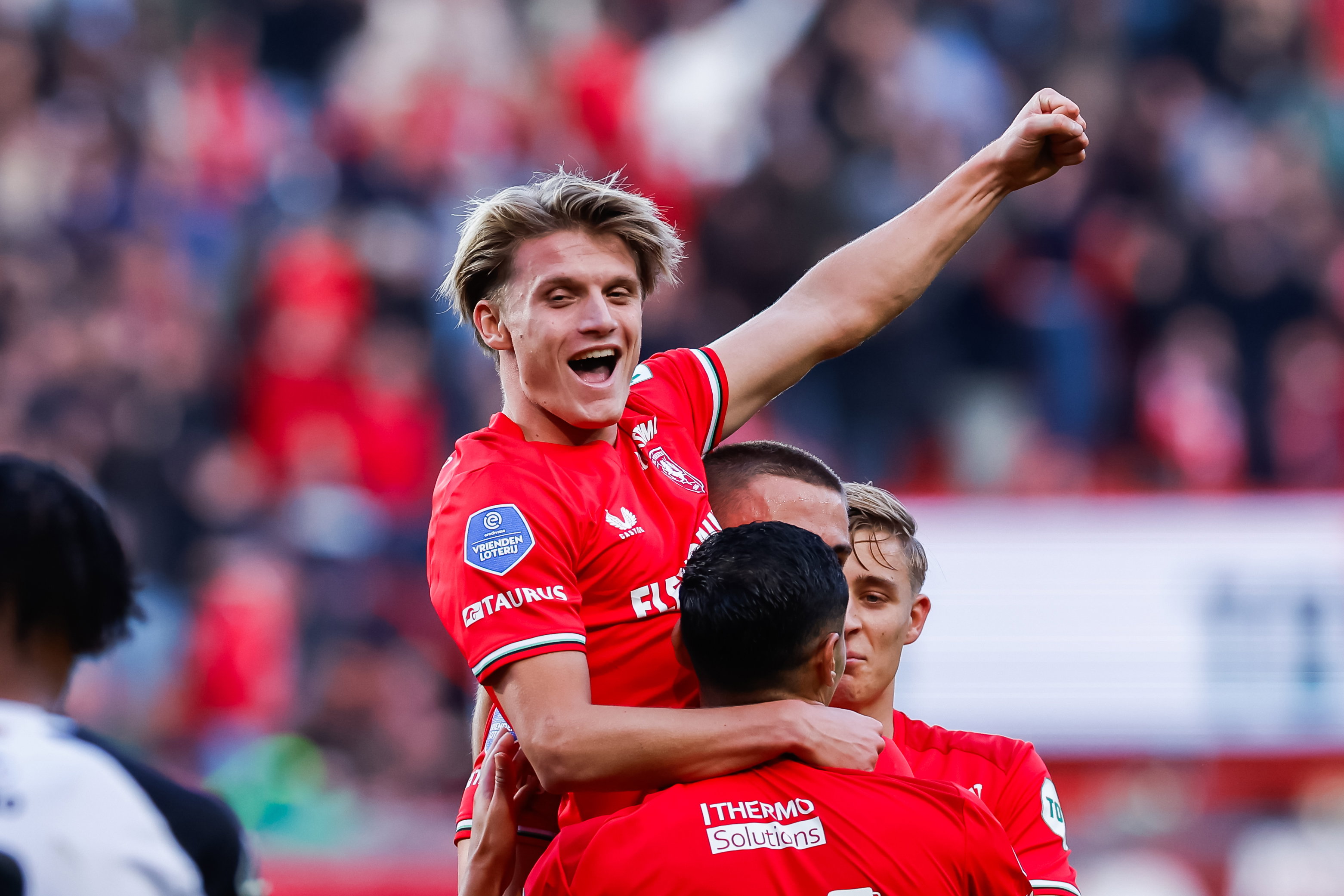 Sem Steijn op de schouders