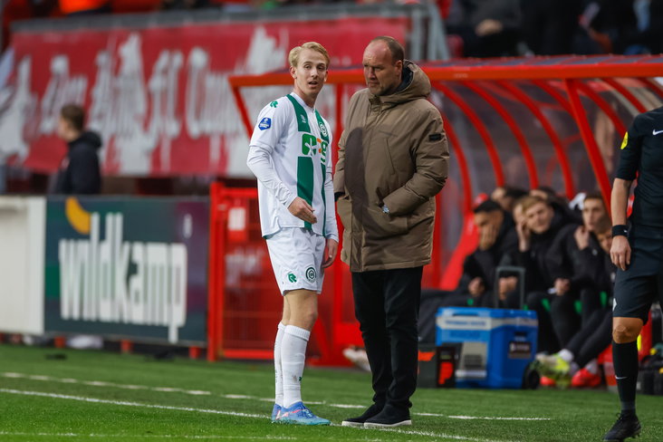 Thijmen Blokzijl in gesprek met Dick Lukkien