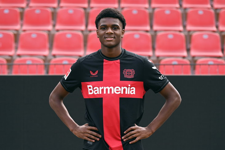 Madi Monamay van Bayer Leverkusen