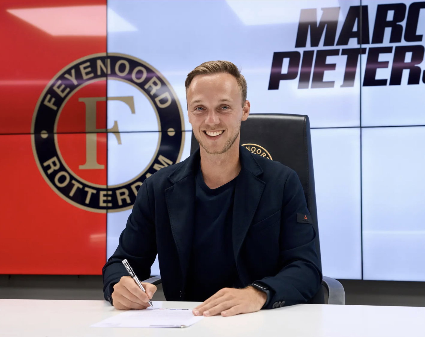 Marc Pieters tekent bij Feyenoord