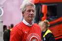 Marcel Brands bij de huldiging van PSV