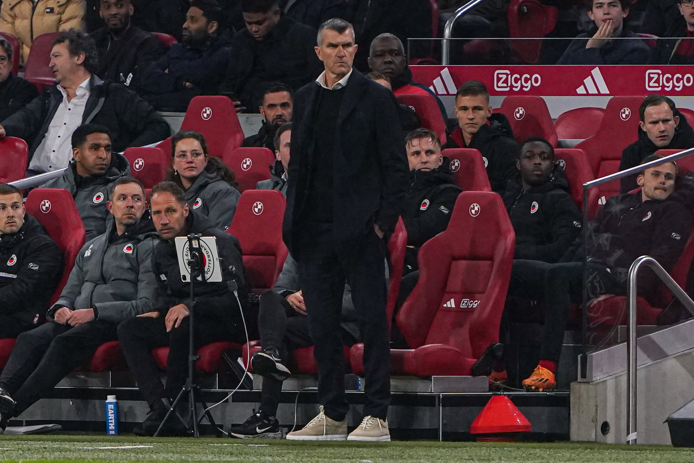 Marinus Dijkhuizen tegen Ajax