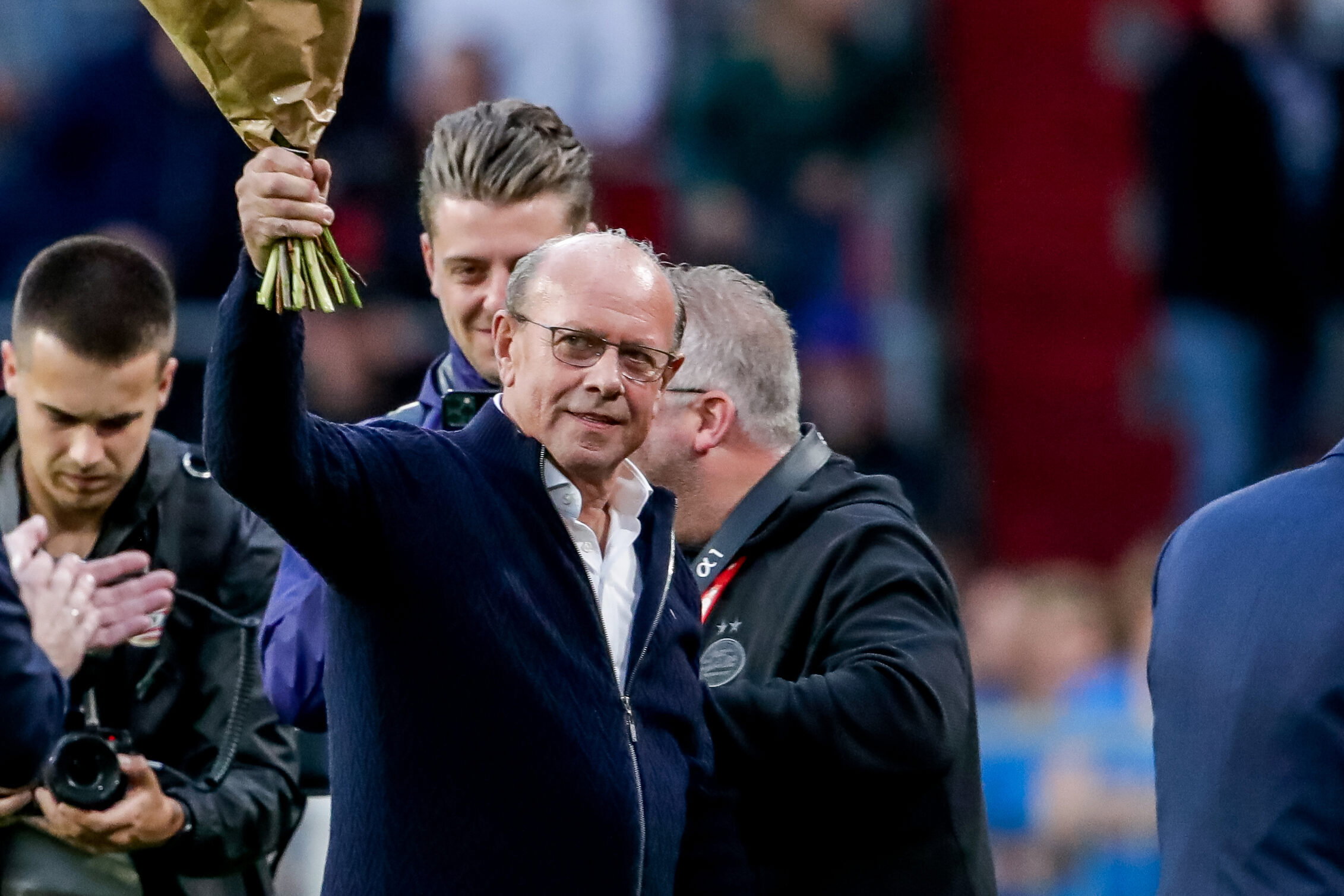 Mart van den Heuvel in het Philips Stadion