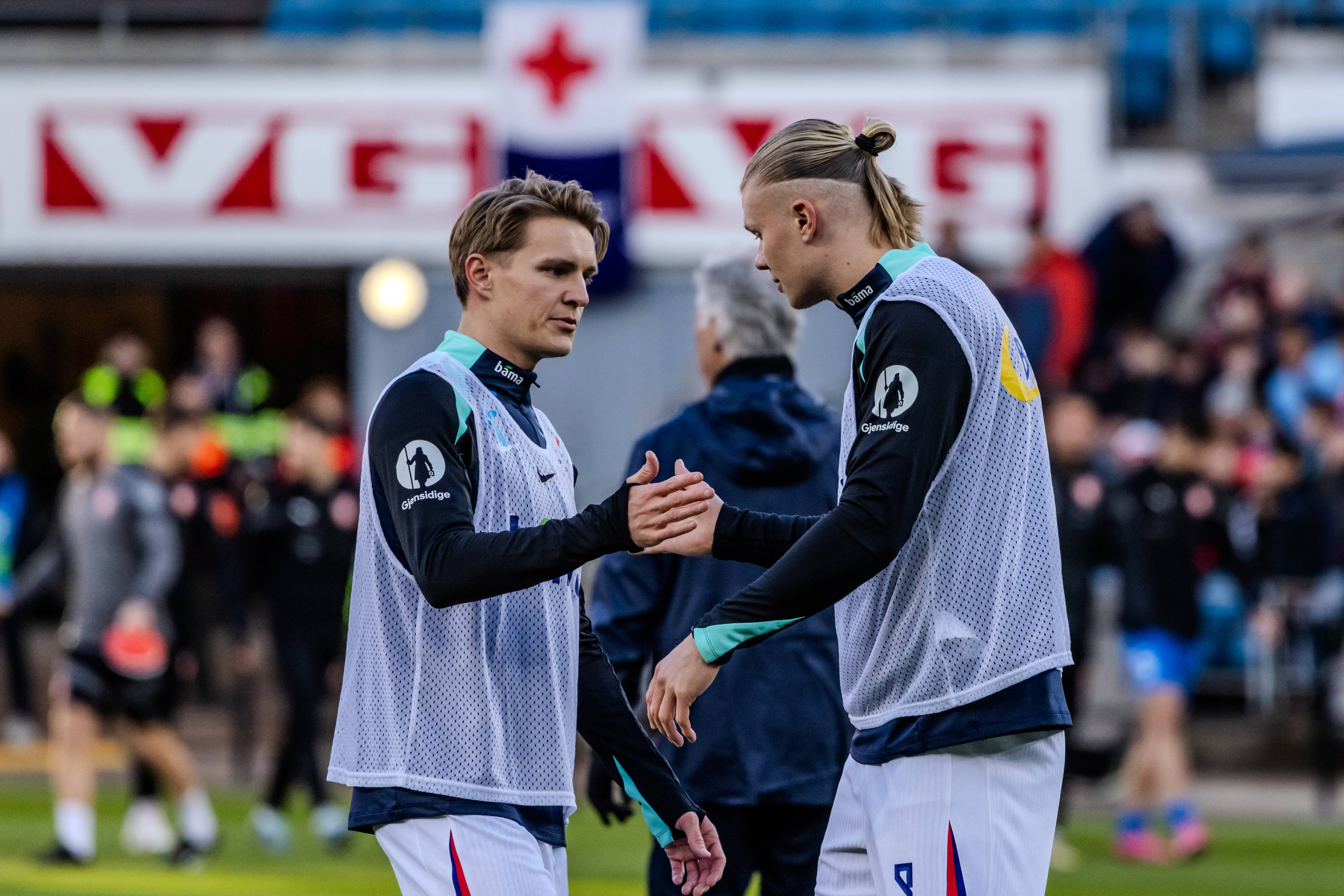 Martin Odegaard en Erling Haaland