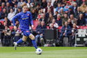 Mats Rots aan de bal in het Philips Stadion