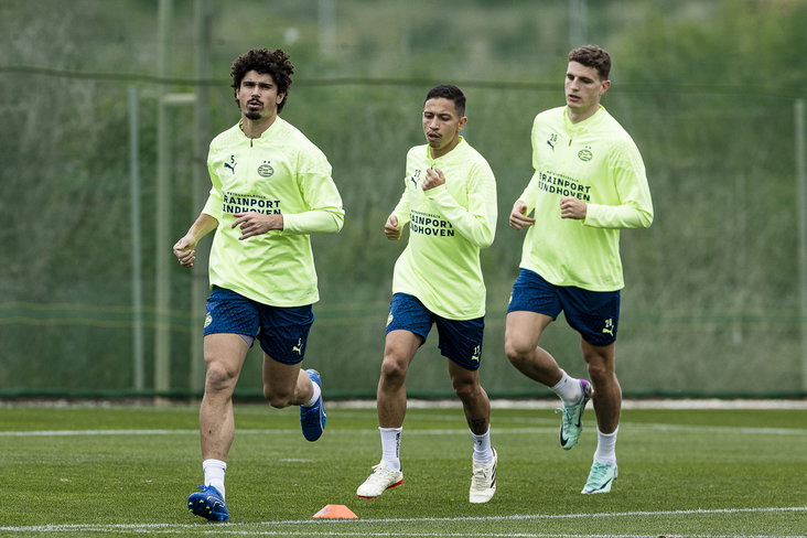 Mauro Junior, André Ramalho en Guus Til