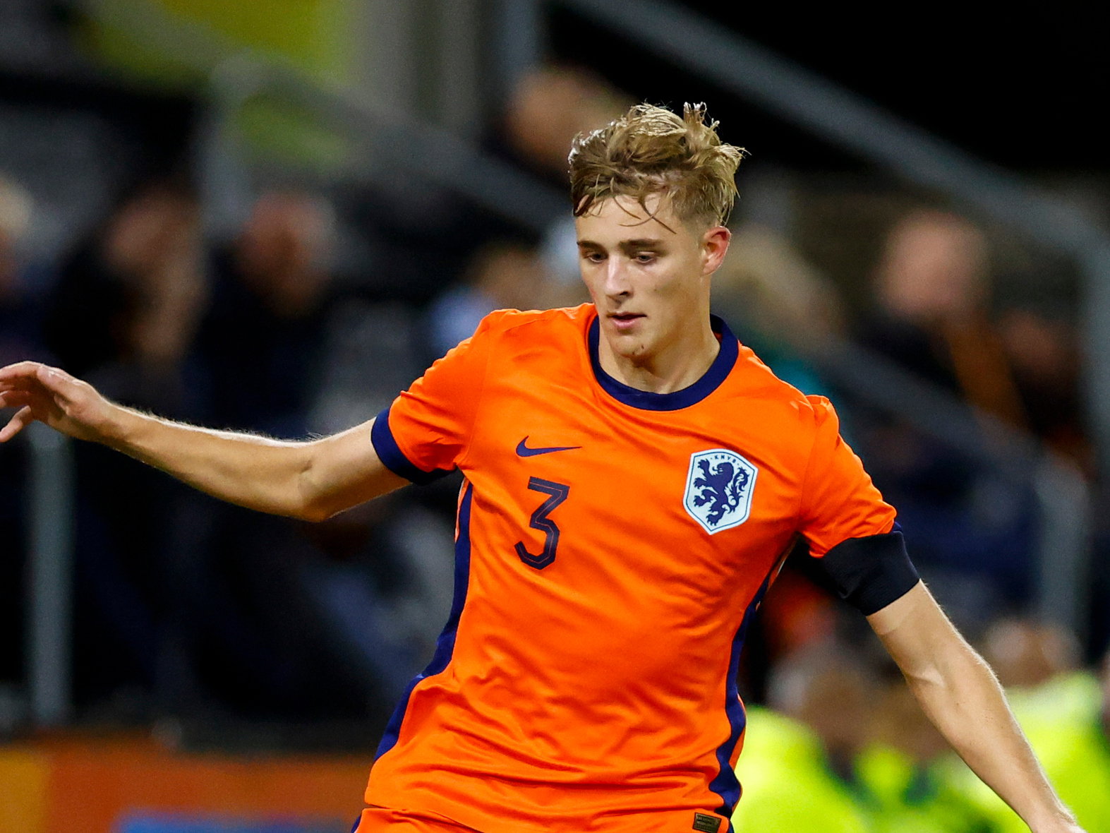 Max Bruns bij Jong Oranje