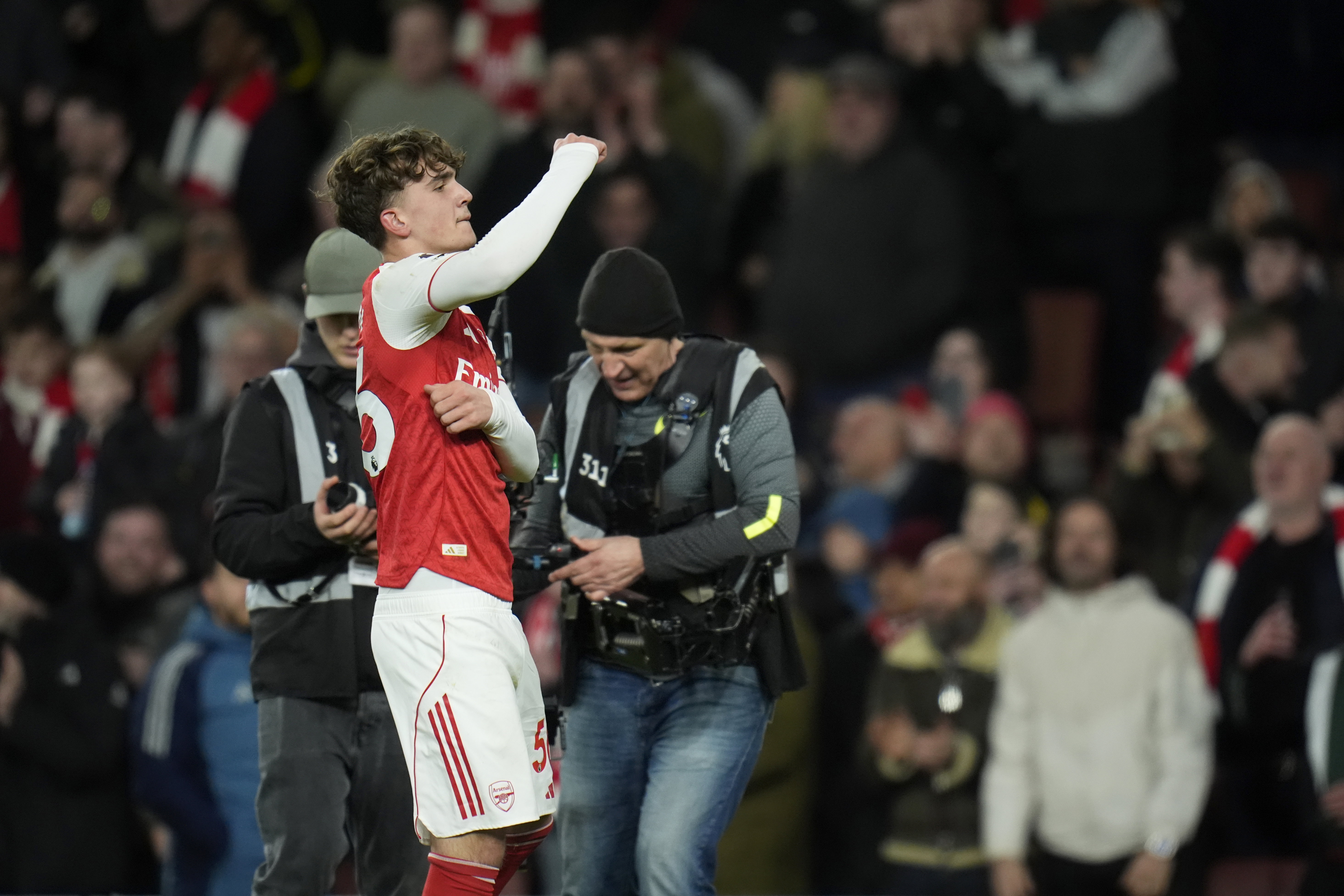 Max Dowman maakt zijn eerste goal voor Arsenal