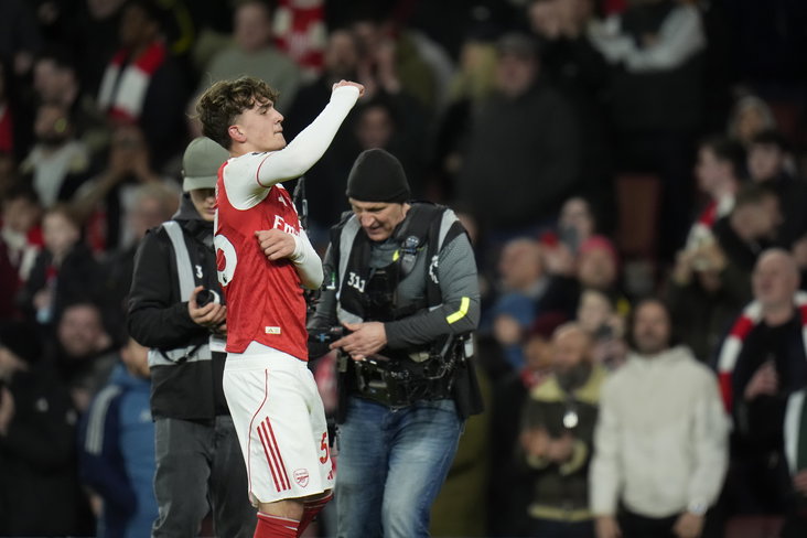 Max Dowman maakt zijn eerste goal voor Arsenal