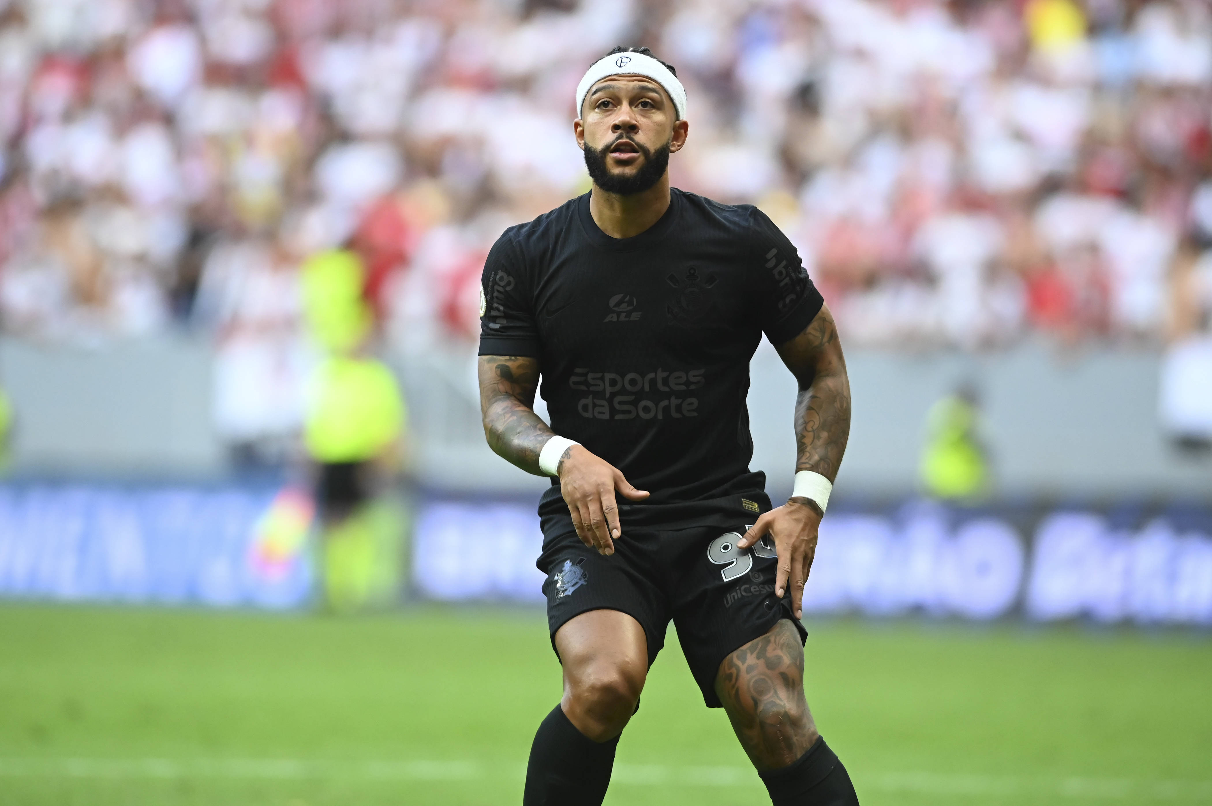 Memphis Depay tegen Sao Paulo