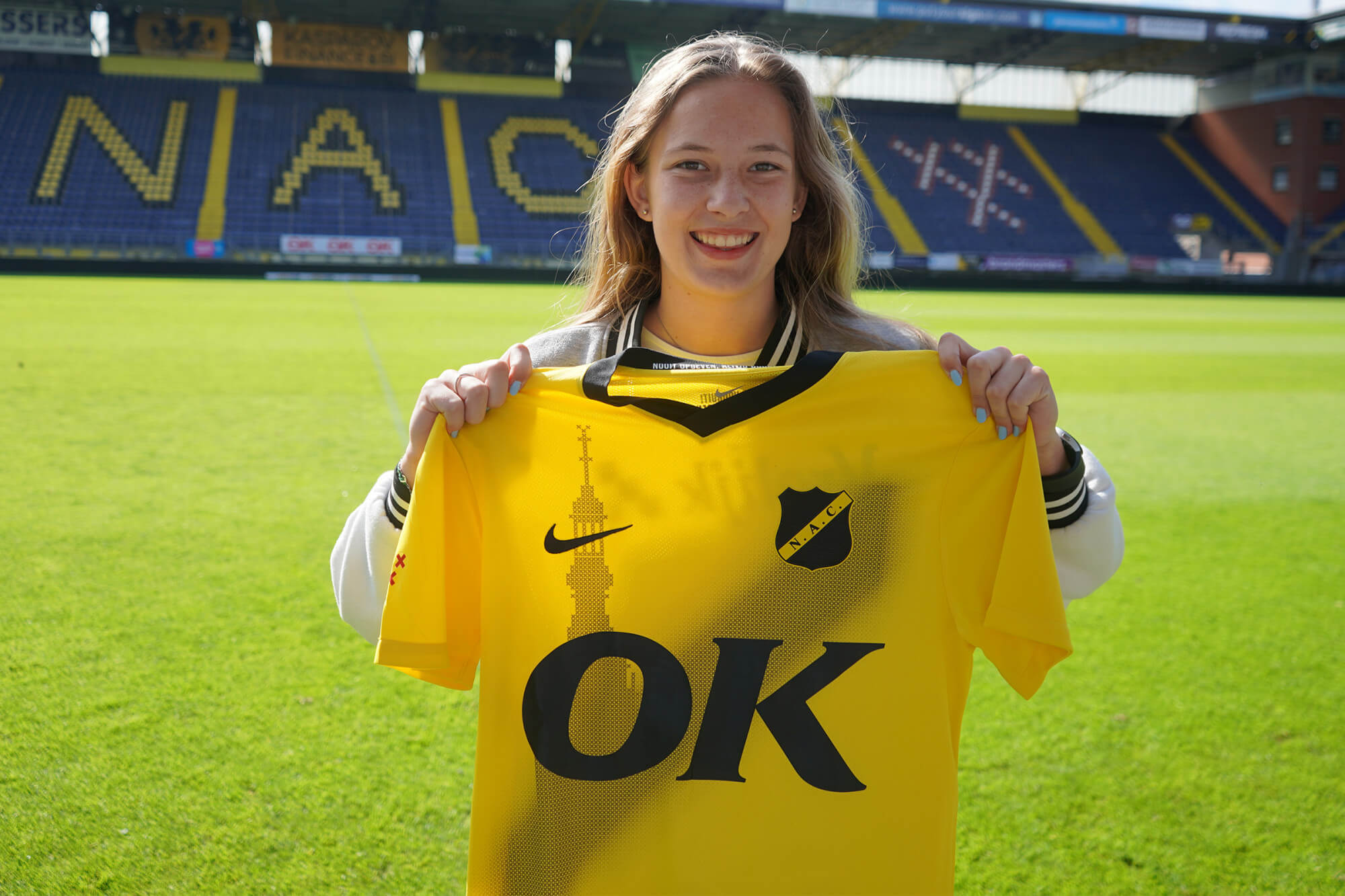 Merle Zieleman bij NAC Breda