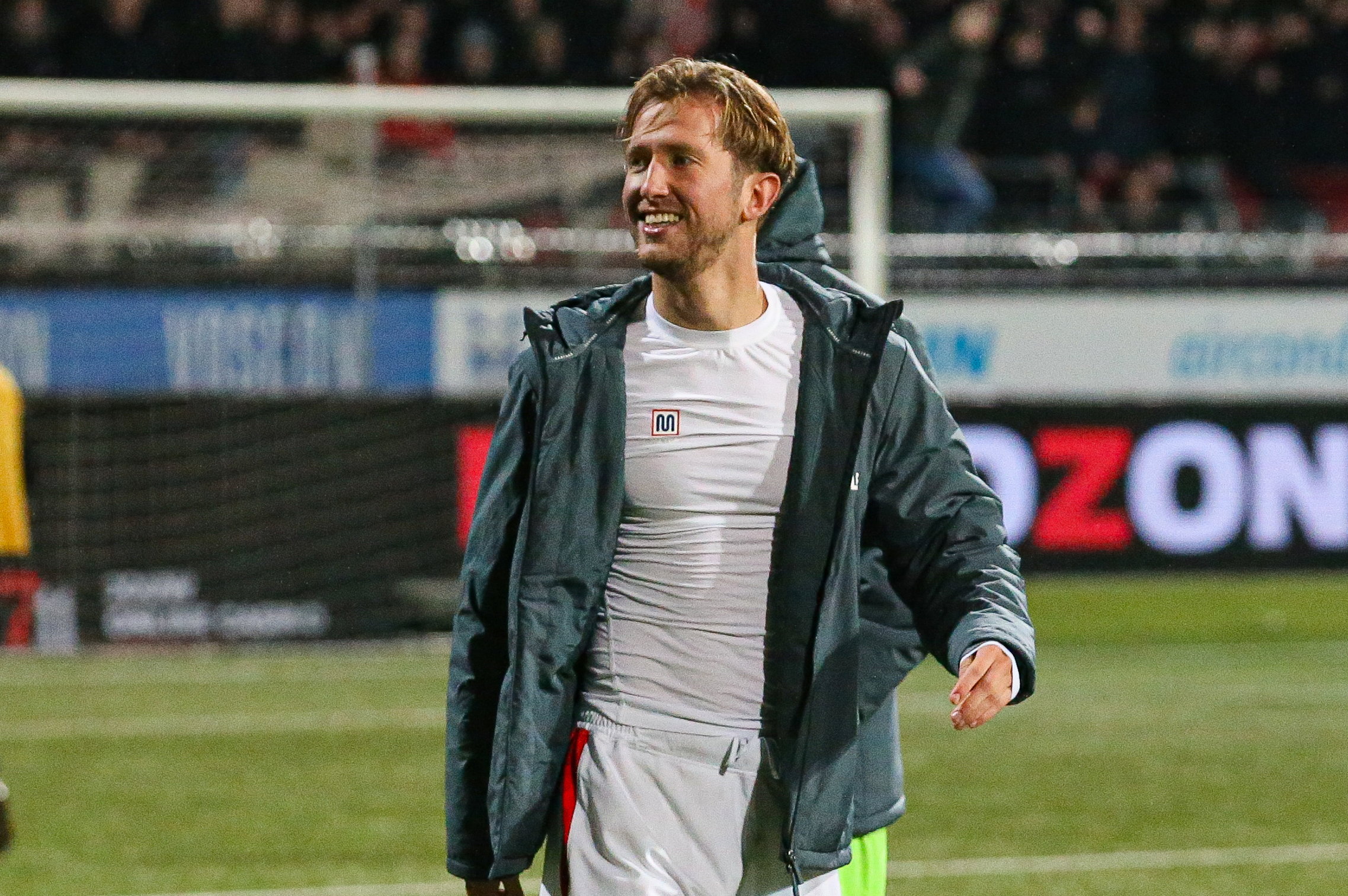 Michel Vlap is blij