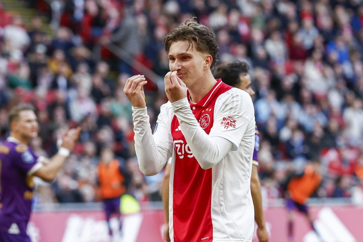 Mika Godts na het duel tegen Go Ahead