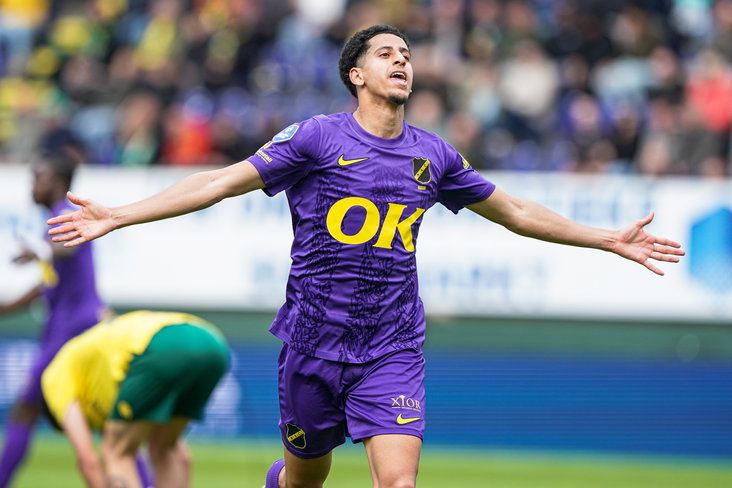 Mohamed Nassoh scoort tegen Fortuna Sittard