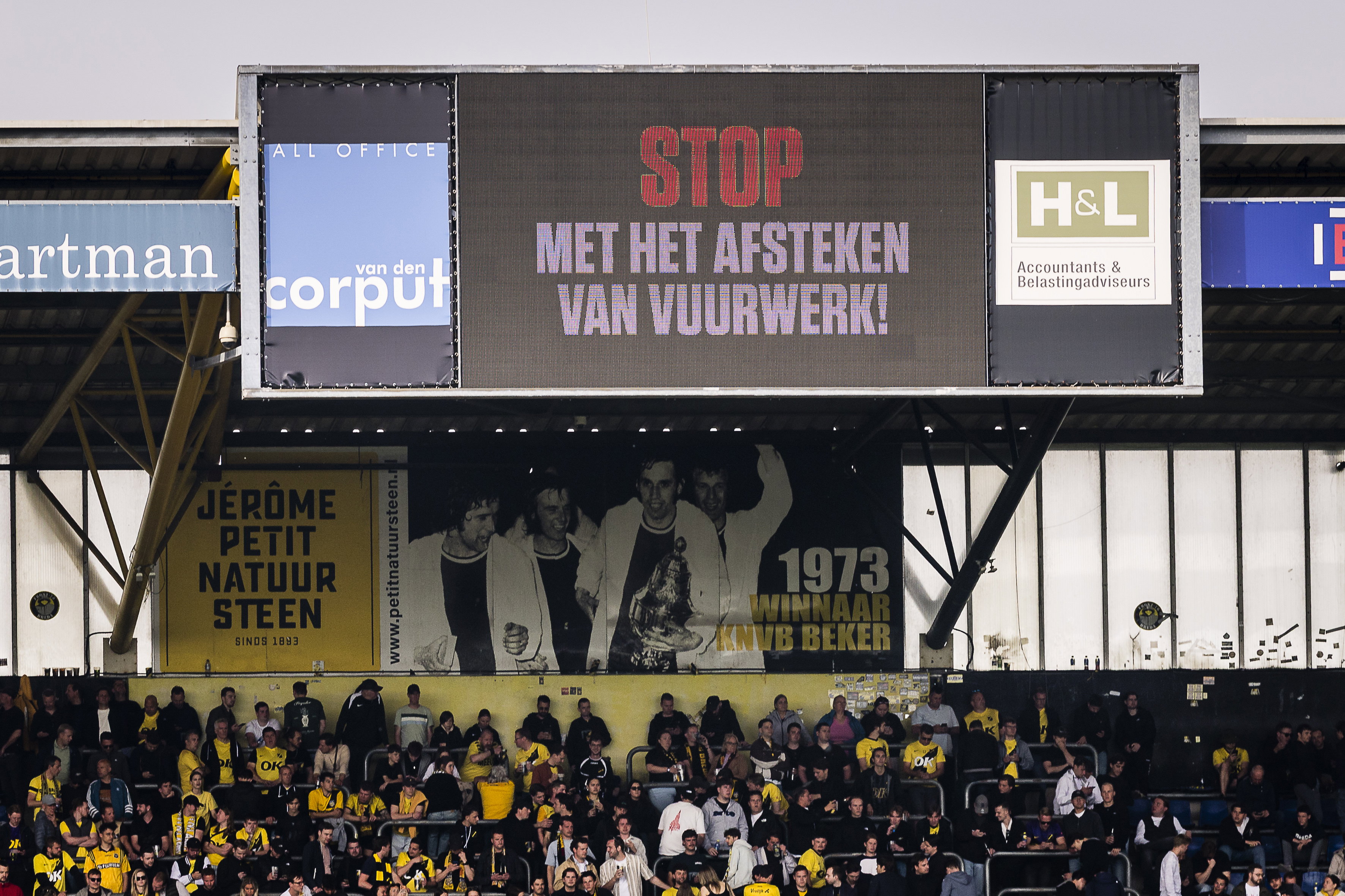 NAC Breda - SC Heerenveen definitief gestaakt bij 2-0 tussenstand