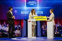 Renee van Asten en Sherida Spitse op de Eredivsie Awards