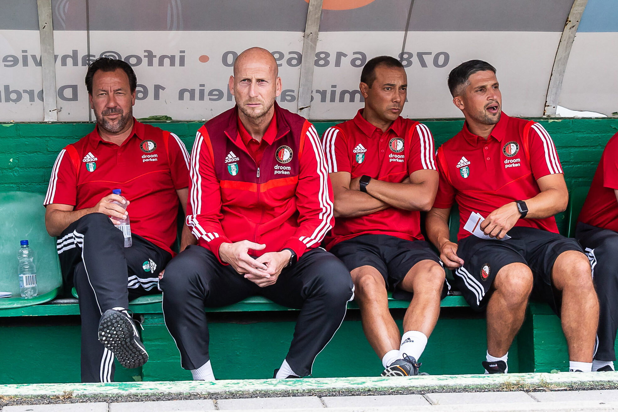 Jean Paul van Gastel, Jaap Stam, Denny Landzaat en Said Bakkati