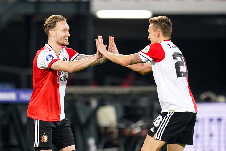Mark Diemers bij Feyenoord in 2021