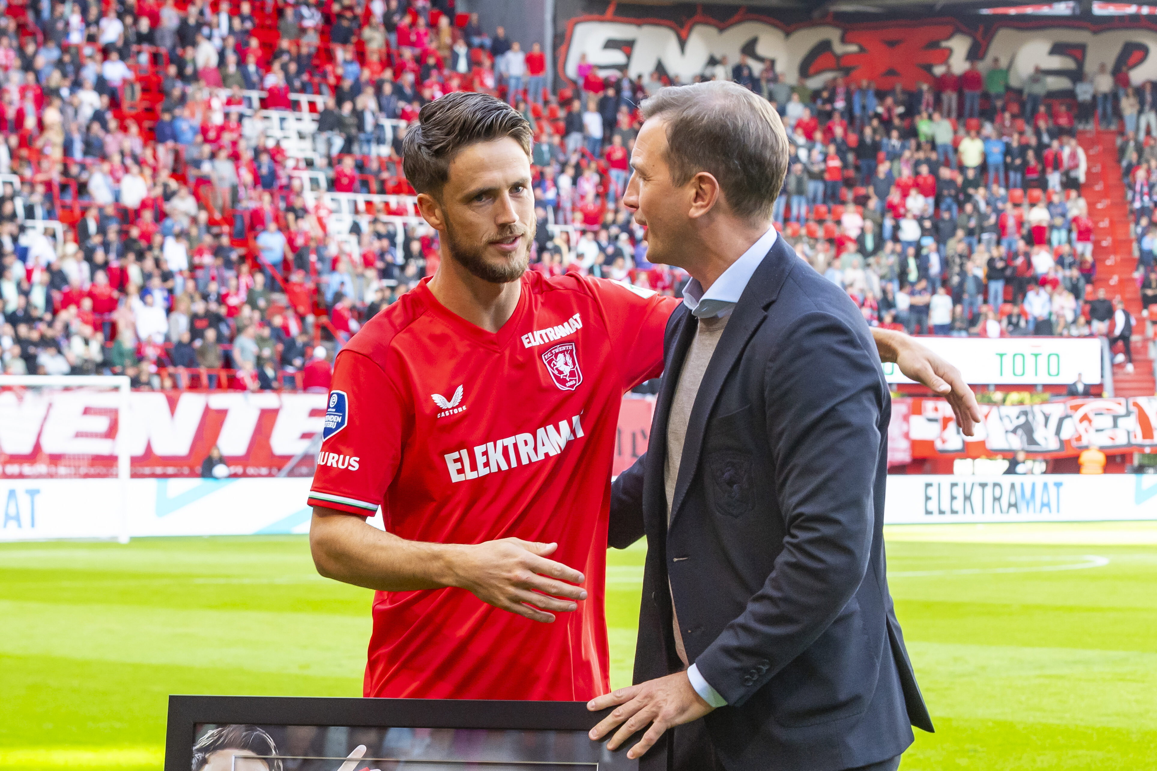 Ricky van Wolfswinkel en Arnold Bruggink