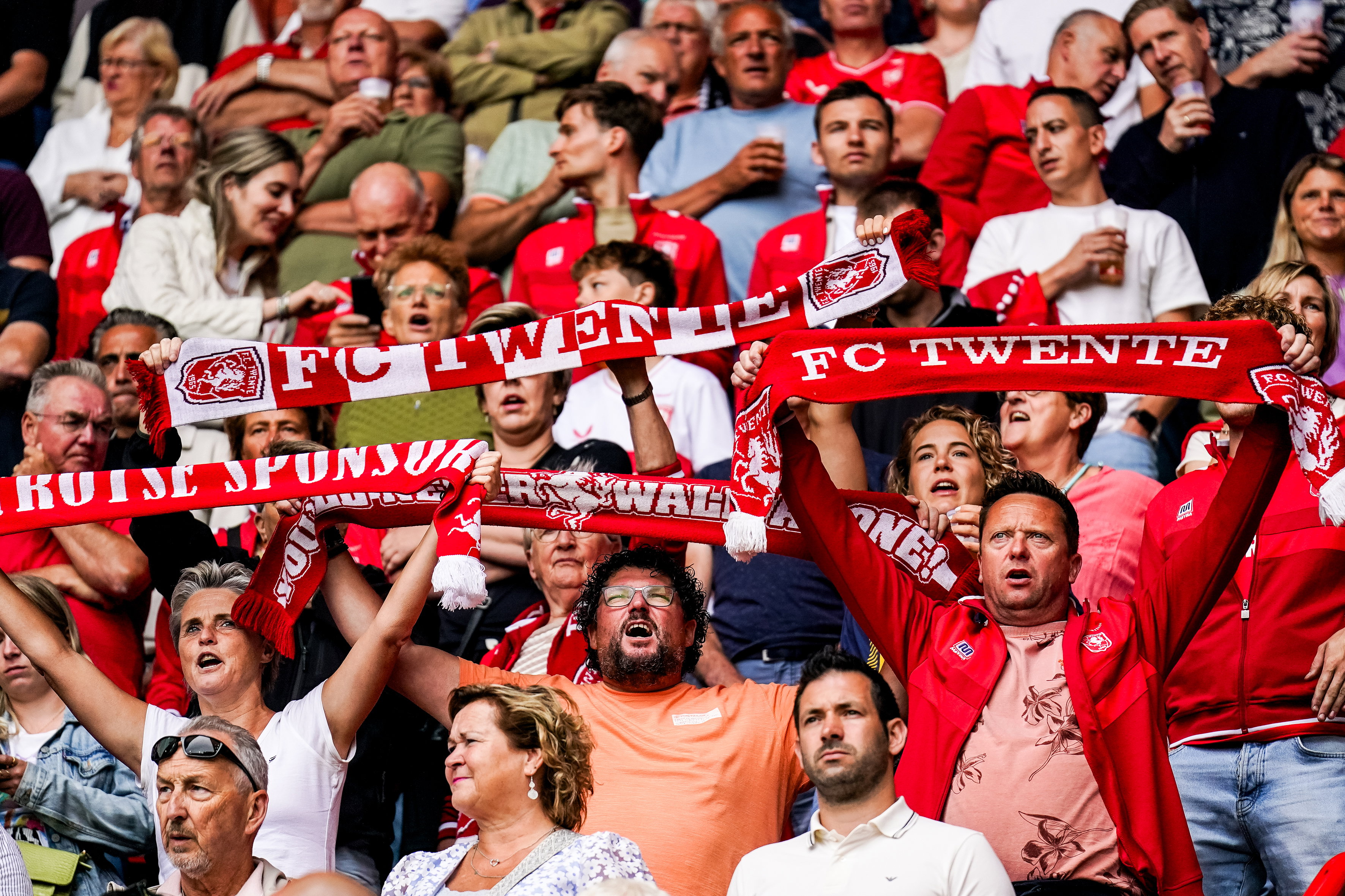 Supporters van FC Twente