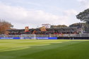 Go Ahead Eagles-supporters in het uitvak bij Telstar
