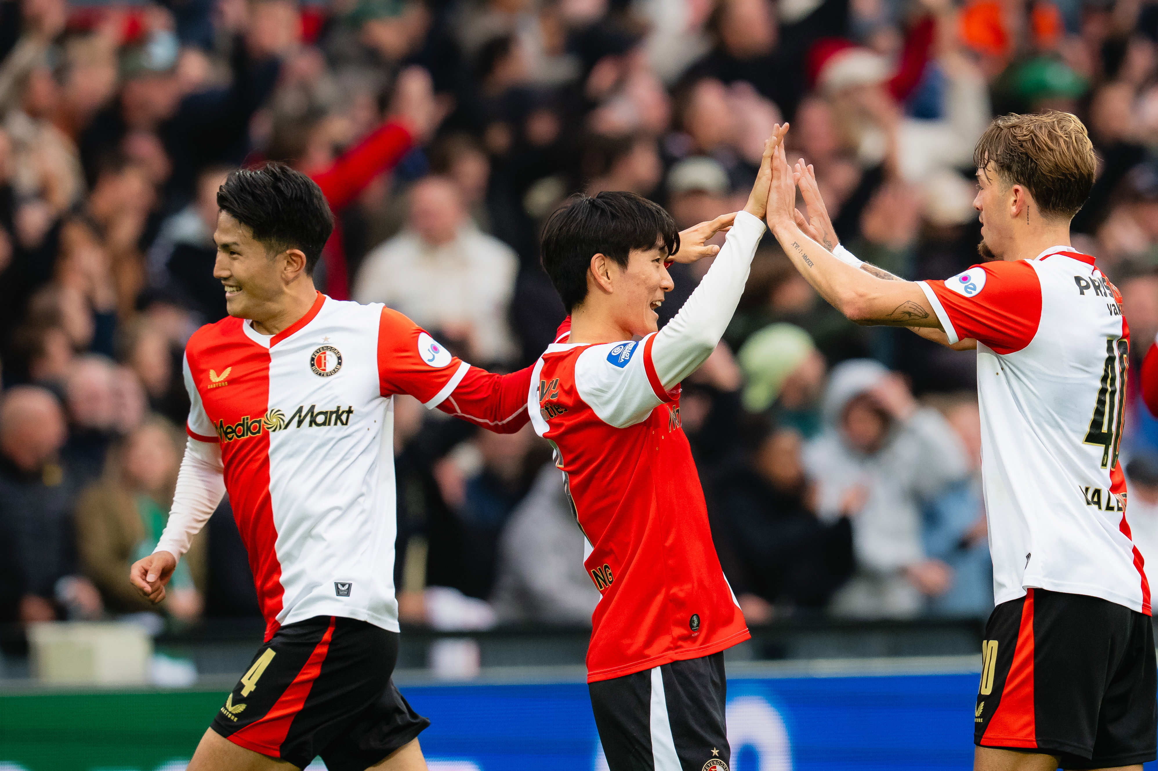 In-beom Hwang en Luciano Valente