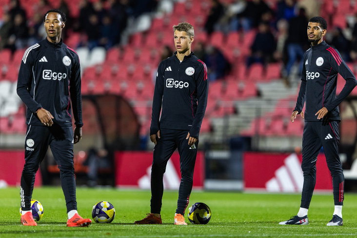 Kayden Wolff bij Jong Ajax