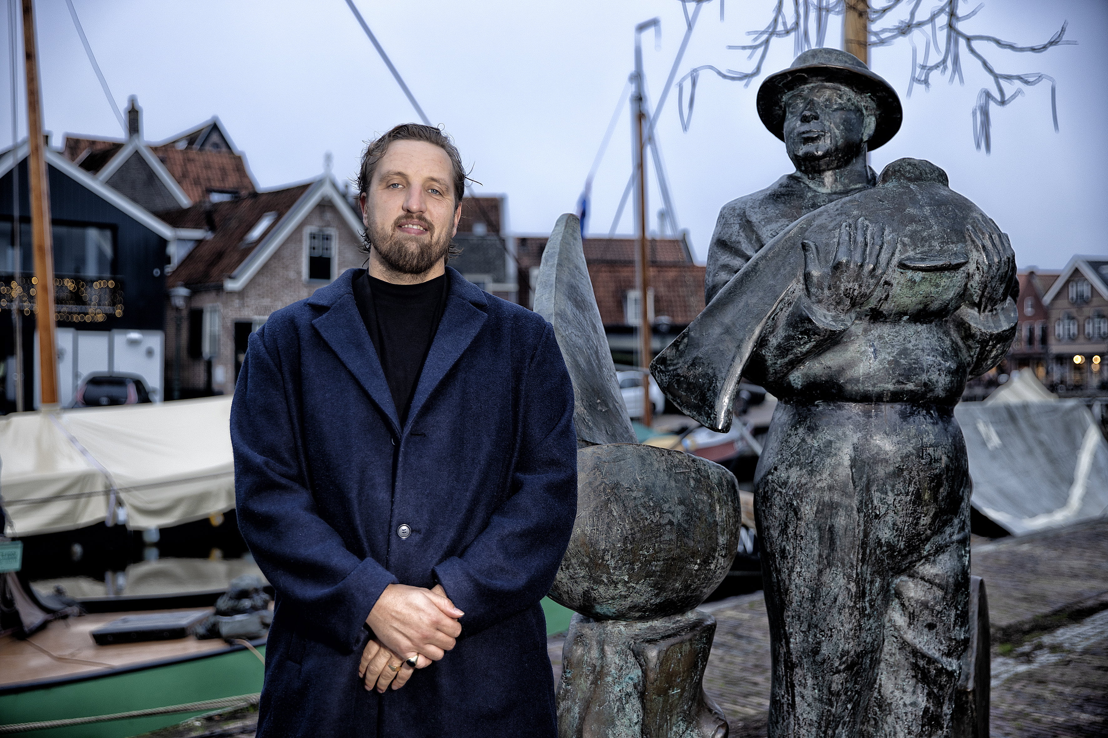 Chris de Graaf in Spakenburg