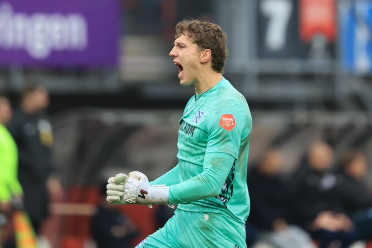 Bernt Klaverboer juicht