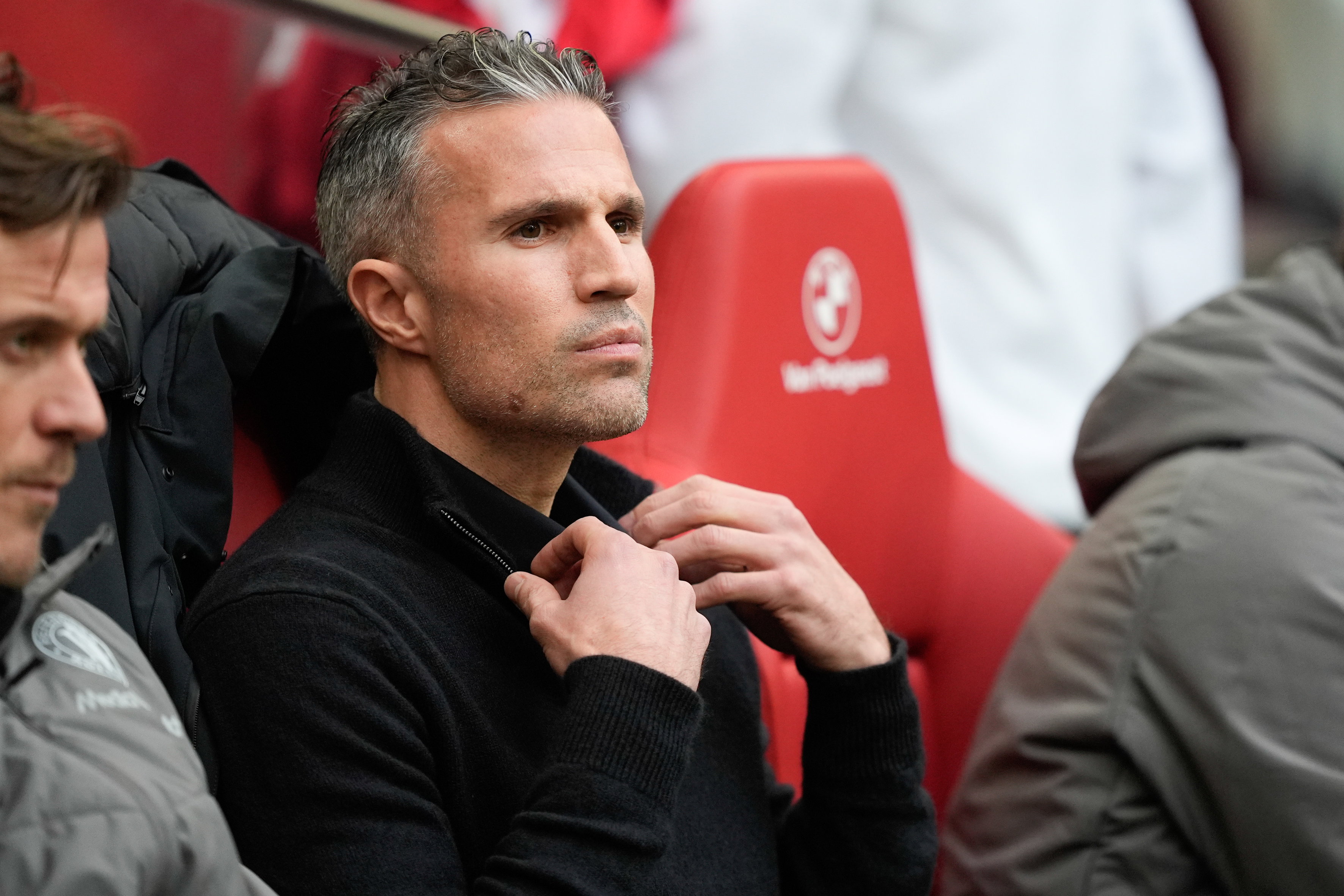 Robin van Persie op de bank