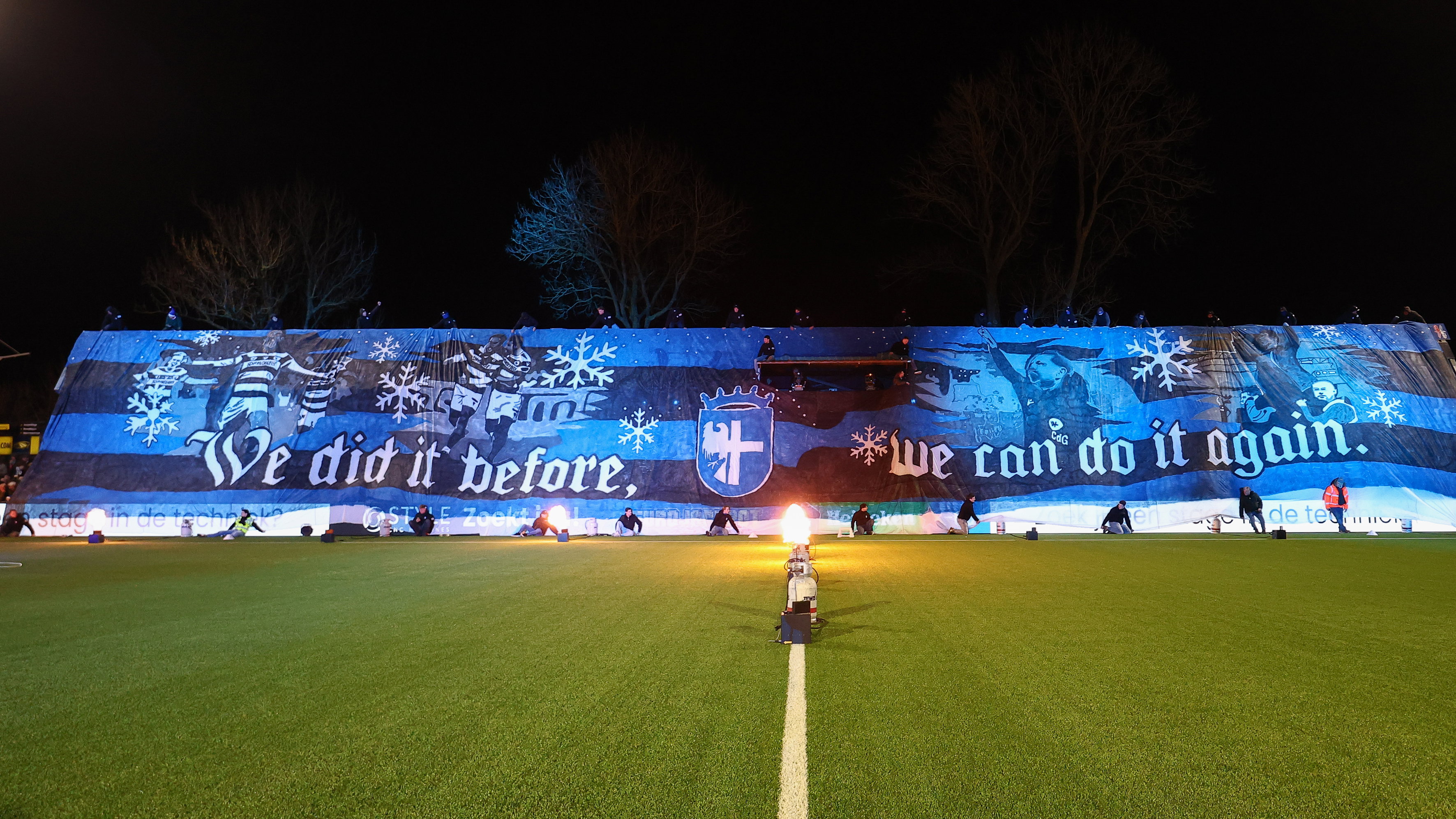 Sfeeractie voor SV Spakenburg - FC Twente