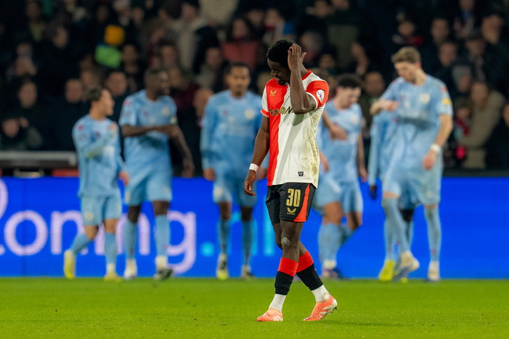 Feyenoord ging onderuit tegen Sparta Rotterdam