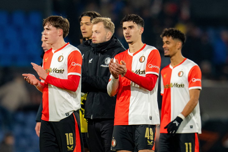 Casper Tengstedt, Leo Sauer, Shaqueel van Persie en Gonçalo Borges