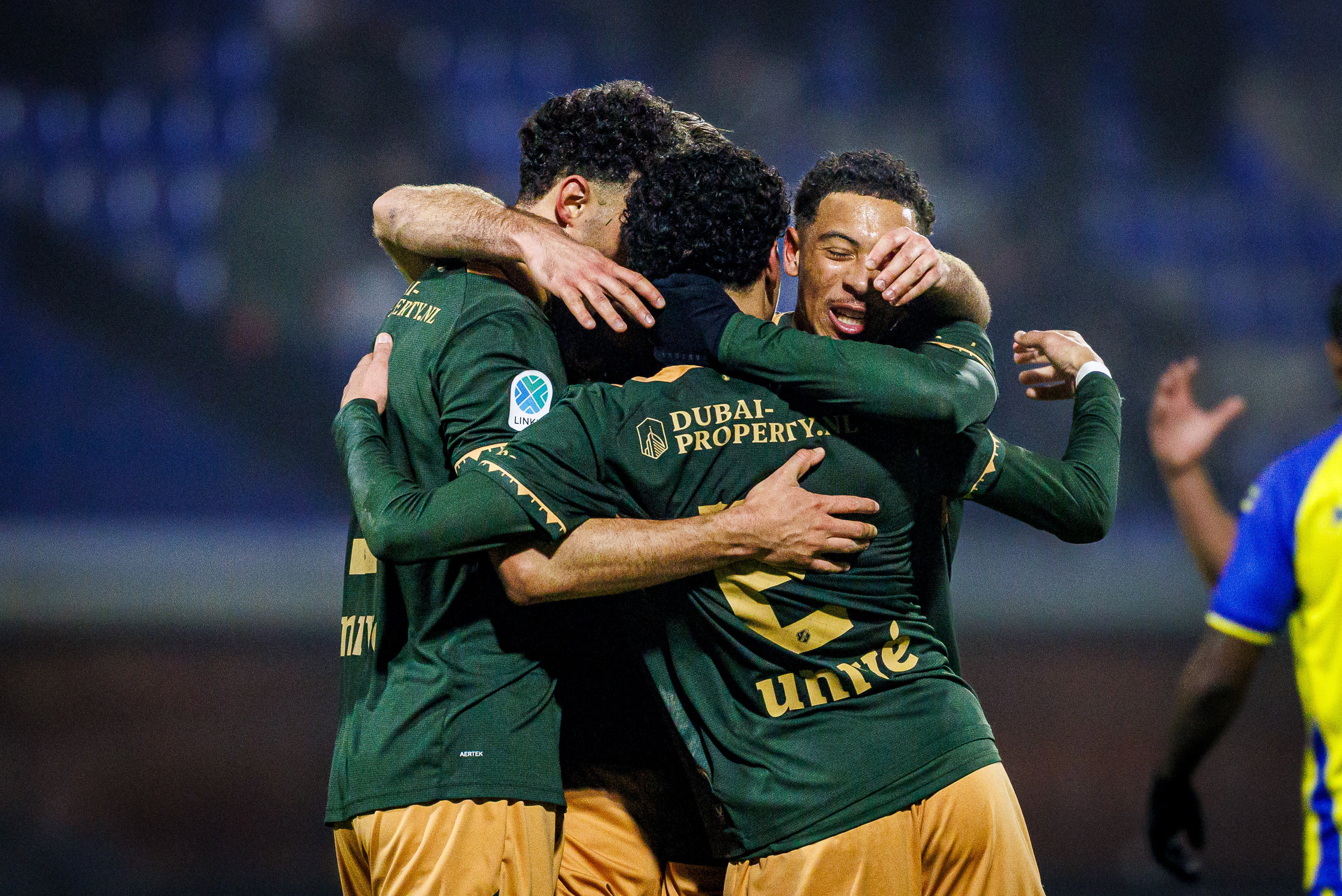 Jong FC Utrecht juicht