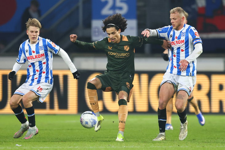 Marcus Linday en Luuk Brouwers bij SC Heerenveen