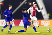 Abdellah Ouazane in actie namens Jong Ajax tegen Willem II