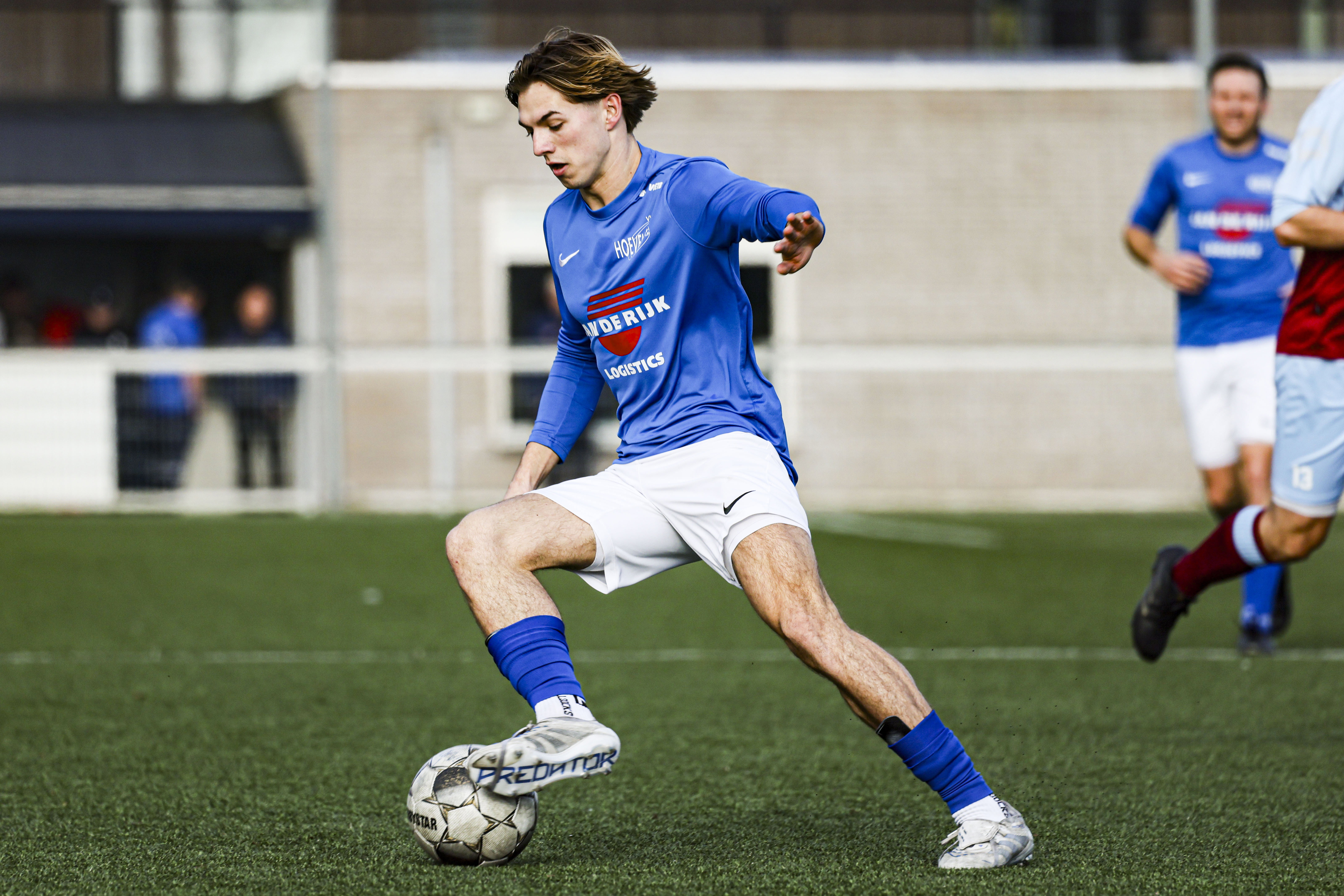 Camiel Wagemakers in het shirt van VV Hoeven