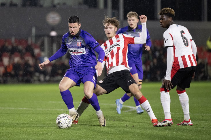 Jong PSV Joel van den Berg en Nick Venema