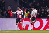 Ricardo Pepi en Ivan Perisic vieren de winnende treffer tegen AZ